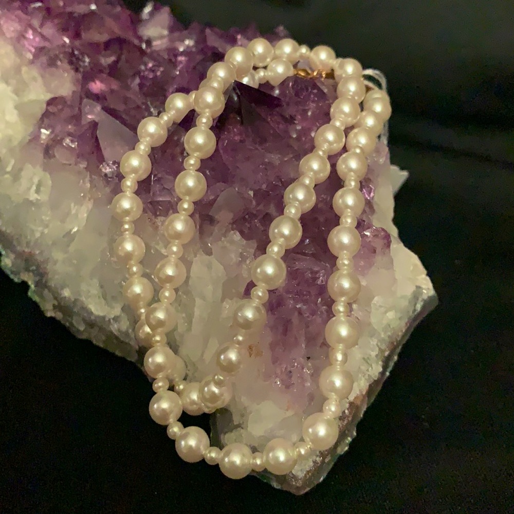 Korea Faux pearl single strand